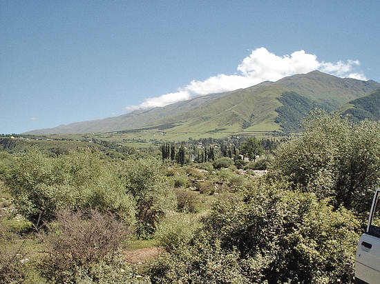Montañas del Tafí en Tafí del Valle