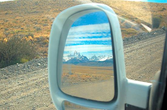 Me voy del Chalten por la ruta 40 en El Chaltén