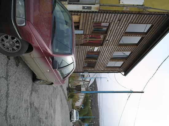 frente del hostel en Ushuaia