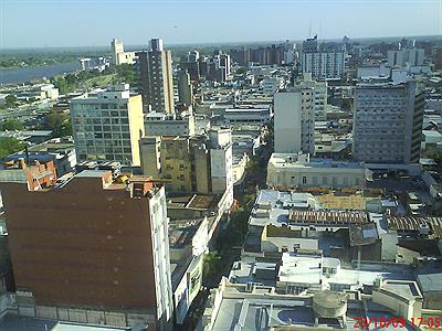 El centro de la ciduad, desde arriba