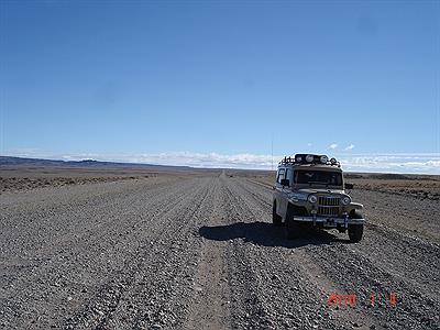 Ruta 40 en Santa Cruz