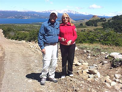 camino al Lago La Plata