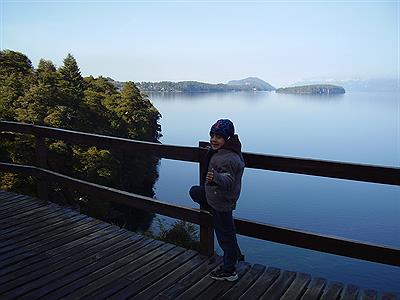 llegando a villa la angostura