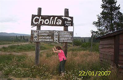 Entrando a Cholila