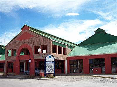 Terminal de colectivos en el Calafate