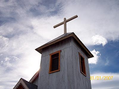 La iglesia en El Chalten