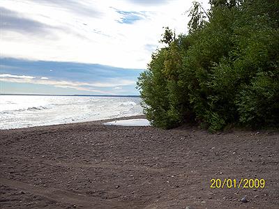 Lago Bs As desde el camping