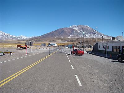 Puesto de Gendarmeria, atras Co. San Francisco 6080msnm