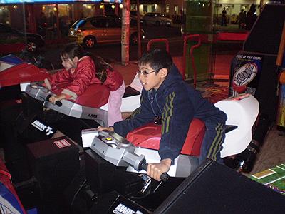 mis hijos disfrutando como todos los años gracias  a  dios 