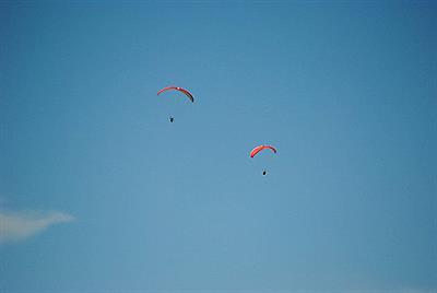 Volando sobre la laguna