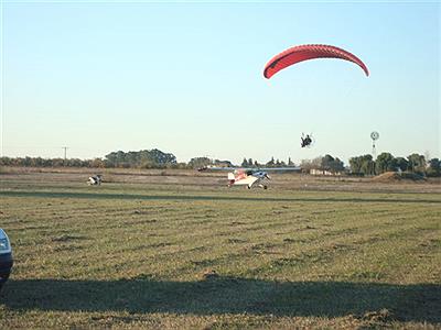 Volando sobre el aeroclub