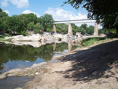Puente del Tren a las Sierras sobre el Rio Cosquin