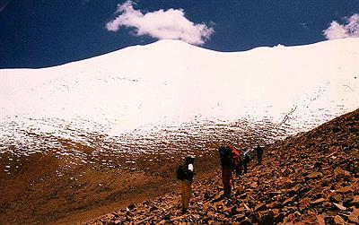 A 200m de la cumbre del Beltrán, Antofagasta de la Sierra
