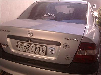 Calcomanía recibida