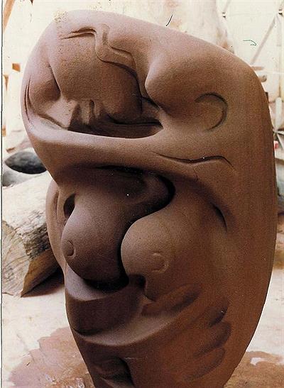 Escultura de Abelardo Ferreyra