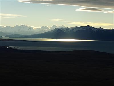 Atardecer en Lago Argentino