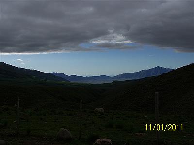 El amanacer en el abra del infiernillo