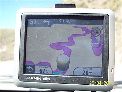 GPS -Cuesta del obispo