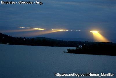 atardecer desde el murallon