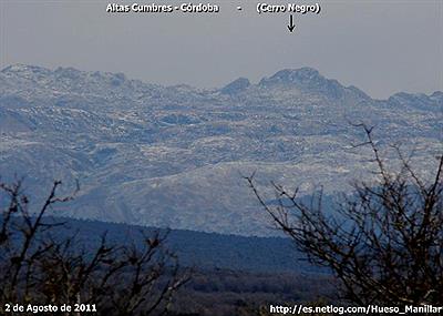 Altas Cumbres nevadas