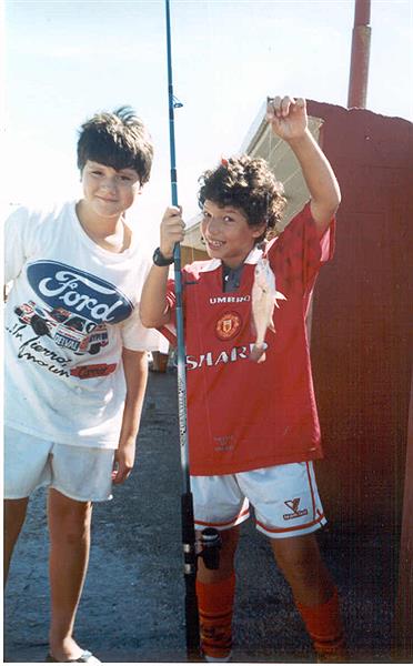 PRIMERA PESCA NICO Y SERGIO