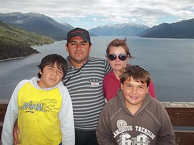 Mirador en villa traful