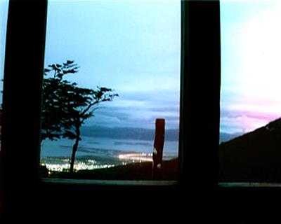 Ciudad de Ushuaia desde el refugio del Cerro Castor