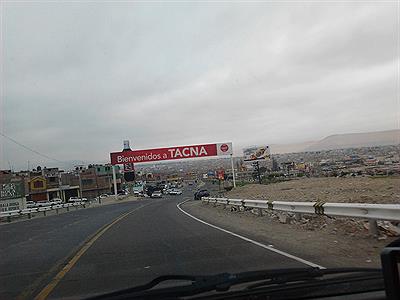 entrando a peru