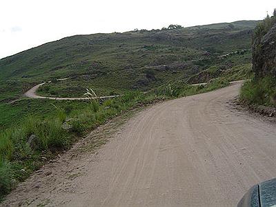 Camino de montaña