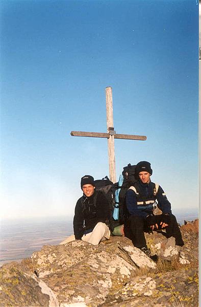 Cumbre del Cerro Tres Picos