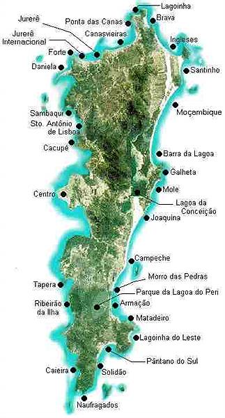 Mapa de Playas