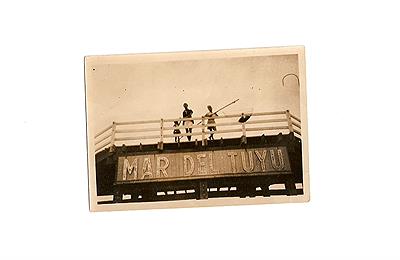 Famila Muelle en 1954