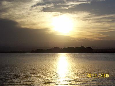Atardecer tormentoso