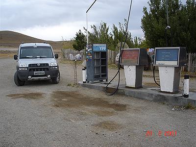 Estación de servicio.