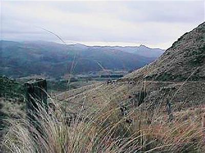 el valle visto desde La puerta del cielo