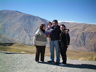 En familia y en la altura