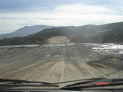 Ruta 40 pasando El Eje