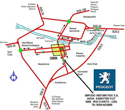 Accesos a Rio Cuarto