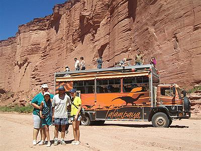 Viajando por El Talampaya