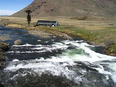 Río Agrio rumbo al Salto