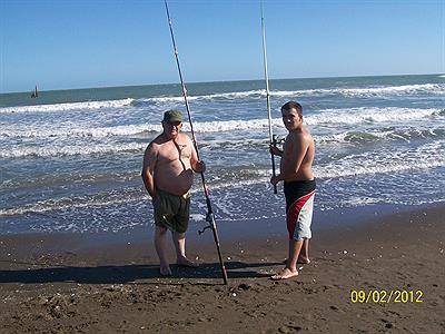 vacaciones en monte hermoso el tio con los sobrinos 