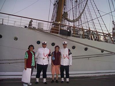 VISITA A LA FRAGATA LIBERTAD 30-1-2013