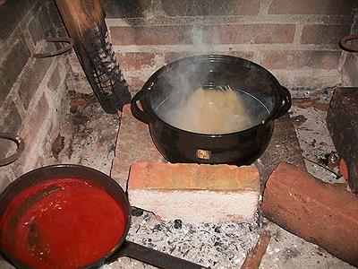 Nos quedamos sin gas y a cocinar a la parrilla