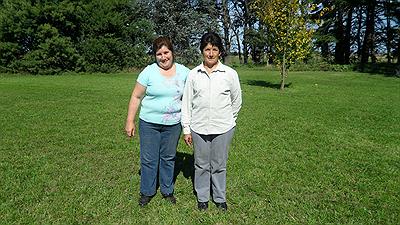 Amalia y Aurelia Arce