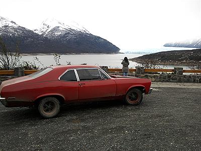 llegando al glaciar Perito Moreno!