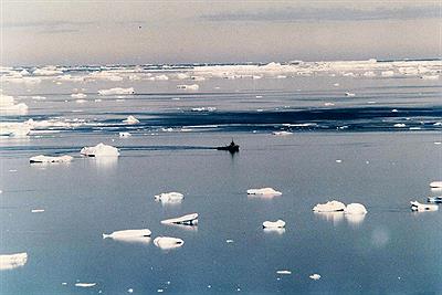 Navegando en la inmensidad de hielos