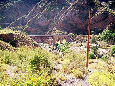 Llegando a Las Termas