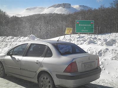 Entrando a Chile
