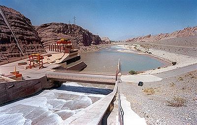 Presa en el Dique Ullum