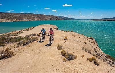 Los acantilados del balneario